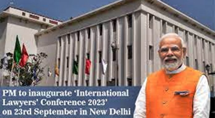 pm inaugrates international law