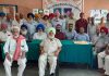 पंजाब रोडवेज़ रिटायर्ड इम्पलाईज़ वैल्फेयर ऐसोसिएशन की हुई मीटिंग