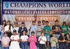 लाला लाजपत राय भवन में अबेकस प्रतियोगिता का चैंपियंस समूह द्वारा करवाया आयोजन