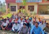 पिछले 10 माहब से पशु अस्पताल भूंगा में नहीं है कोई डाक्टर, इलाका निवासियों ने पंजाब सरकार के खिलाफ दिया धरना