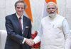 Mr Rafael Mariano Grossi, Director General of the International Atomic Energy Agency called on PM Modi