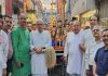 ब्रह्मा जी की झांकी के साथ शुरु हुआ विश्व प्रसिद्ध होशियारपुर का दशहरा महोत्सव