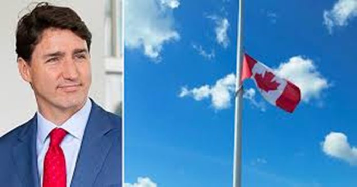 canada government ans flag