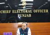 सीईओ द्वारा राजनीतिक पार्टियों के प्रतिनिधियों के साथ बैठक, वोटर सूची की प्राथमिक प्रकाशन की सी.डीज़ सौंपी