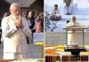 PM bows to Mahatma Gandhi on his Jayanti