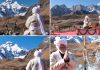PM performs pooja at Parvati Kund, in Uttarakhand