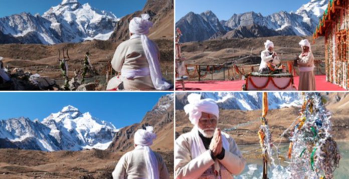pm performs pooja