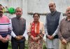 बीबी जोश को प्रदेश भाजपा उपाध्यक्ष बनाए जाने पर भाजपा नेताओं ने किया सम्मानित