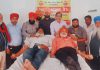 रीहल परिसर में लगाया गया खून दान कैंप