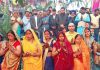 होशियारपुर के मोहल्ला कीर्ति नगर में छठ पर्व का हुआ आयोजन