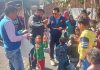 शहीद भगत सिंह वैल्फेयर सोसायटी ने बाल दिवस पर बच्चों को बांटी पाठ्य सामग्री