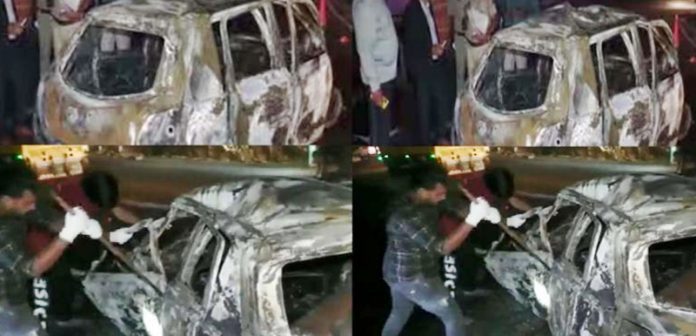 haryana car firing