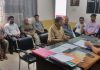 थाना प्रभारी चब्बेवाल ने दुकानदारों के साथ बैठक कर व्यवस्था बनाए रखने की अपील की