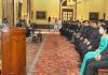 OFFICERS OF INDIAN ORDNANCE FACTORIES SERVICE AND PROBATIONERS OF INDIAN DEFENCE ACCOUNTS SERVICE CALL ON THE PRESIDENT