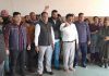 पंजाब स्टेट मिनिस्ट्रियल सर्विसेज यूनियन ने सरकार के खिलाफ किया प्रदर्शन