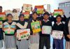सरकारी स्कूल अज्जोवाल में करवाए गए बच्चों के पोस्टर मेकिंग मुकाबले