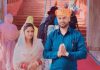 जावेद खान और उनकी धर्मपत्नी गुरूद्वारा फतेहगढ़ साहिब में हुये नतमस्तक