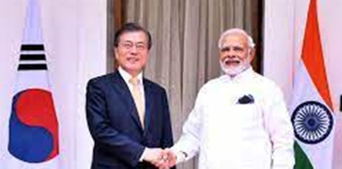 kornia president with pm modi