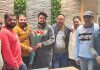 स्वर्णकार संघ ने भाजपा युवा मोर्चा उपाध्यक्ष मयंक का किया सम्मान
