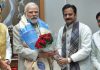 Madhya Pradesh CM and Deputy CMs meet PM