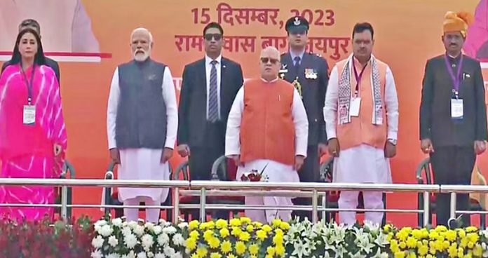 rajasthan cm bhajan la sharma