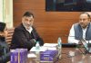 मुख्य निर्वाचन अधिकारी द्वारा राजनीतिक दलों के साथ बैठक, वोटर सूची की सीडी दी