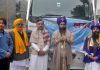 अयोध्या में लंगर सेवा के लिए निहंग रसूलपुर की अगुवाई में निहंगों का जत्था हुआ रवाना