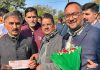 रामस्वरूप शर्मा ने आपदा राहत कोष के लिए 1 लाख तथा सुखाश्र्य को 31 हज़ार रुपए किए भेंट