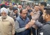 मेयर सुरिंदर कुमार के पिता दर्शन राम पंचतत्व में विलीन, हजारों नम आंसों ने दी अंतिम विदाई