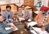 कैबिनेट सब-कमेटी द्वारा स्कूल शिक्षा विभाग से सम्बन्धित अलग-अलग यूनियनों के साथ बैठक