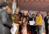 चौहाल के लेक्चरर अशोक कालिया प्रशंसा पत्र से सम्मानित