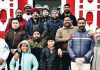 महाशिवरात्रि का आयोजन करने से पहले श्री जटेश्वर महादेव मंदिर जटवाहड़ में आशीर्वाद प्राप्त करने पहुंचे सदस्य