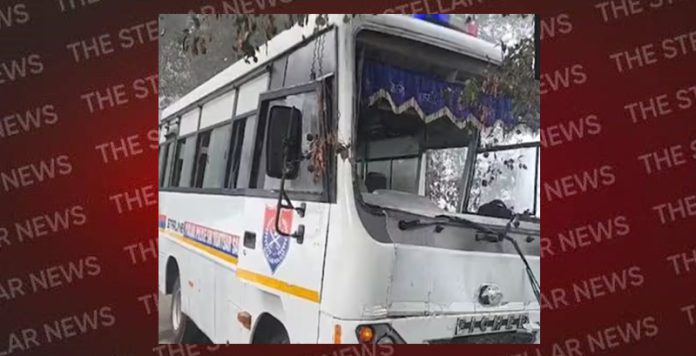 police bus accident
