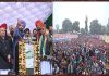 ऑफ सीजन में बंटी की रैली से सियासी माहौल व कांग्रेस में गर्माहट, खूब गरज़े गुरु, थपथपाई बंटी की पीठ