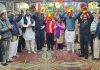 श्री कृष्ण मंदिर गांधी चौक रूपनगर से निकाली गई अक्षत यात्रा