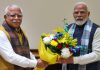Chief Minister of Haryana calls on PM