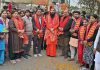 भगवान शिव कथा के उपलक्ष्य में संध्या फेरी का आयोजन