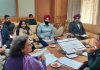 डा. बलजीत कौर ने ट्रांसजैंडर व्यक्तियों की भलाई के लिए नीतियाँ बनाने सम्बन्धी की मीटिंग