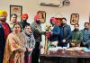 ਡੀਸੀ ਦਫਤਰ ਕਰਮਚਾਰੀ ਯੂਨੀਅਨ ਨੇ ਨਵ-ਨਿਯੁਕਤ ਉੱਪ ਮੰਡਲ ਮੈਜਿਸਟਰੇਟ, ਕਪੂਰਥਲਾ ਦਾ ਕੀਤਾ ਨਿੱਘਾ ਸਵਾਗਤ