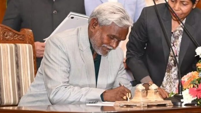 jharkhand new cm champai soren