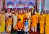 श्री रुद्र चण्डी महायज्ञ एवं श्रीमद्भागवत कथा ज्ञान यज्ञ संपूर्ण, विद्वानों को दी गई भावपूर्ण विदाई