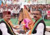 परिवर्तन : जय श्री राम के नारों के बीच राजेंद्र राणा का भाजपा ने किया स्वागत