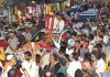 पंजाब के मुख्यमंत्री भगवंत मान ने उम्मीदवार पवन टीनू के हक में किया प्रचार, शहर में उमड़ा जनसैलाब