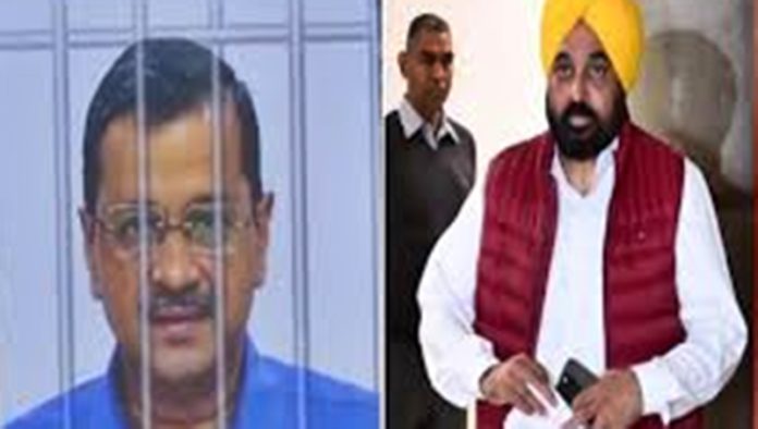kejriwal- bhagwant mann