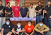 अंतरराज्यीय रैकेट का पर्दाफाश, 9 पिस्तौलें और स्विफ्ट कार समेत 4 व्यक्ति गिरफ़्तार