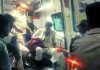 बस पलटने से पुलिस और होम गार्ड के 21 जवान घायल