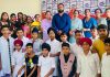 सेंट कबीर पब्लिक हाई स्कूल में धूमधाम से मनाया गया वैशाखी का त्यौहार