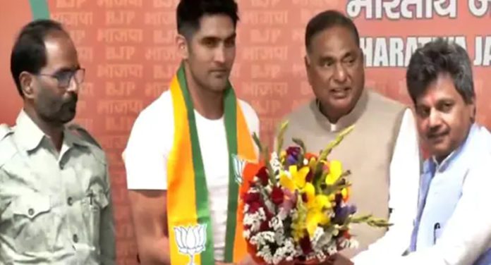 vijender join bjp