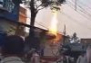 रामनवमी की शोभायात्रा दौरान हुआ विस्फोट, 1 महिला घायल