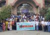 यूथ चला बूथ वॉकथॉन में 200 से ज्यादा खिलाड़ियों ने लिया भाग